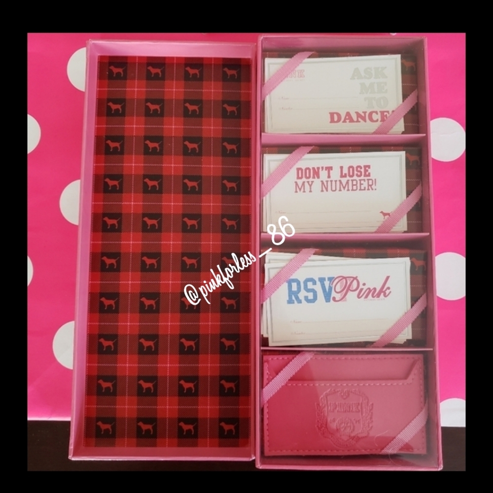RARE VS PINK VINTAGE COLLECTOR RSVP CARDS